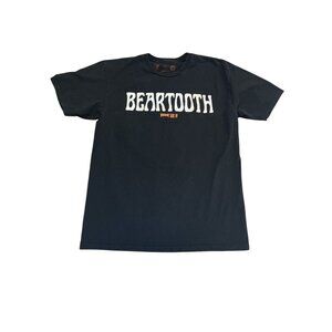 Beartooth Band Tee Bear Skull Black Shirt Size L/XL Logo Concert